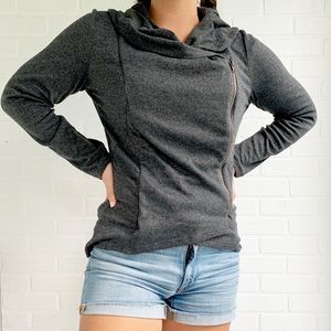 Coolest Asymmetrical Zip Sweater